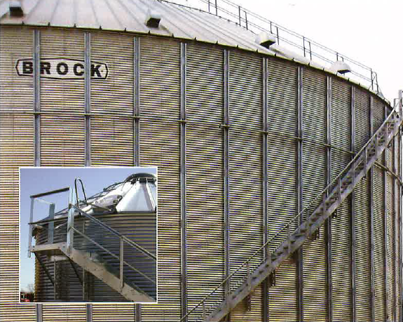 escalier à silos de la marque brock